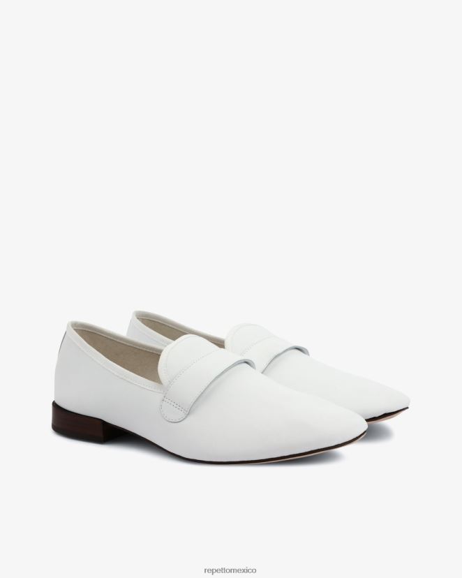 Repetto hombres mocasines michael blanco calzado H2NF2L654