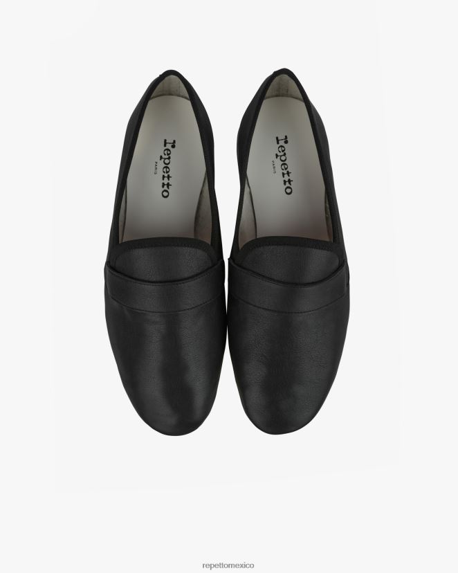 Repetto hombres mocasines michael negro calzado H2NF2L652