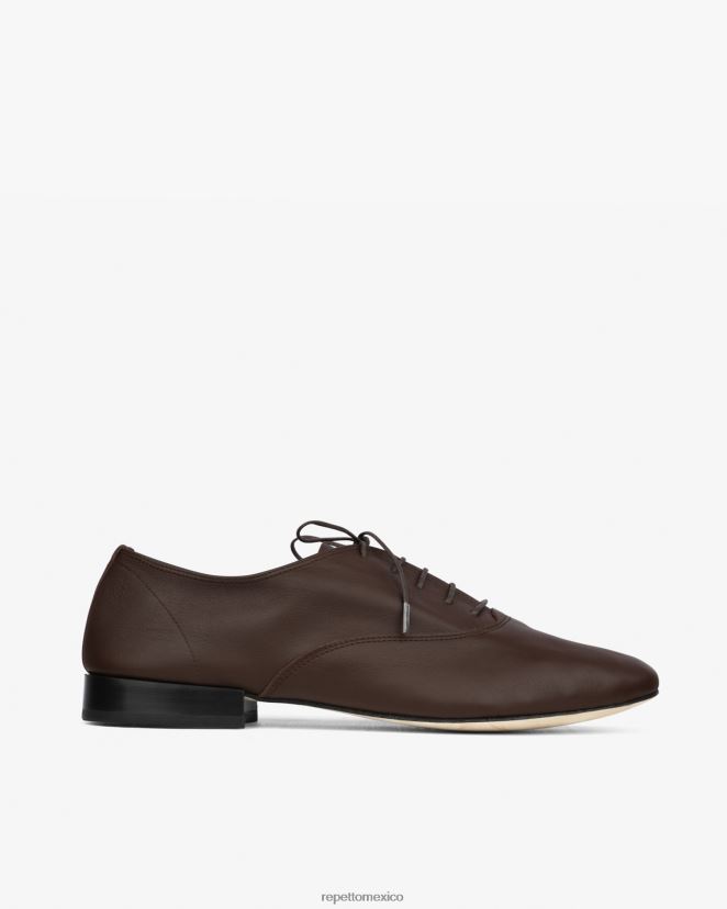 Repetto hombres zapato oxford zizi marrón ristretto calzado H2NF2L650