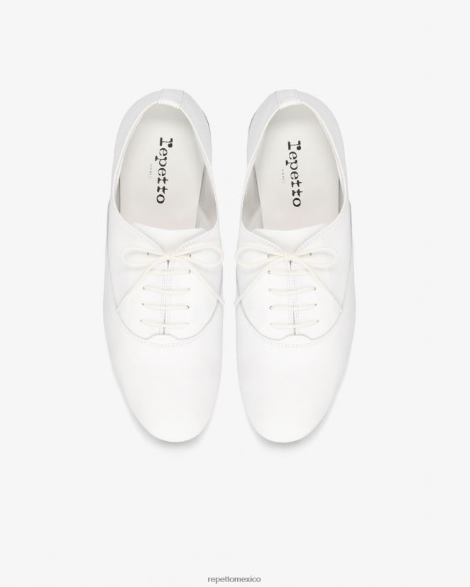 Repetto hombres zapatos oxford zizi blanco calzado H2NF2L649