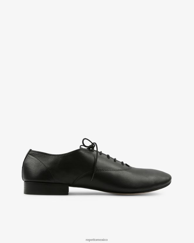 Repetto hombres zapatos oxford zizi negro calzado H2NF2L648