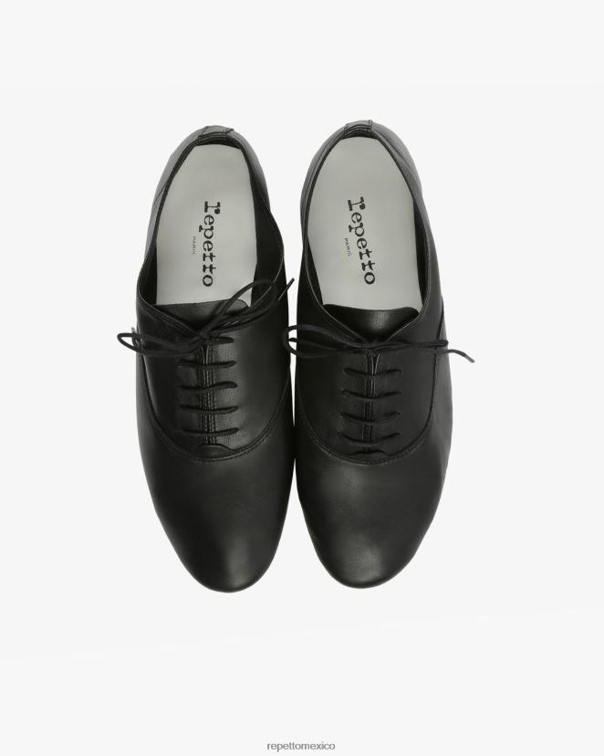 Repetto hombres zapatos oxford zizi negro calzado H2NF2L648