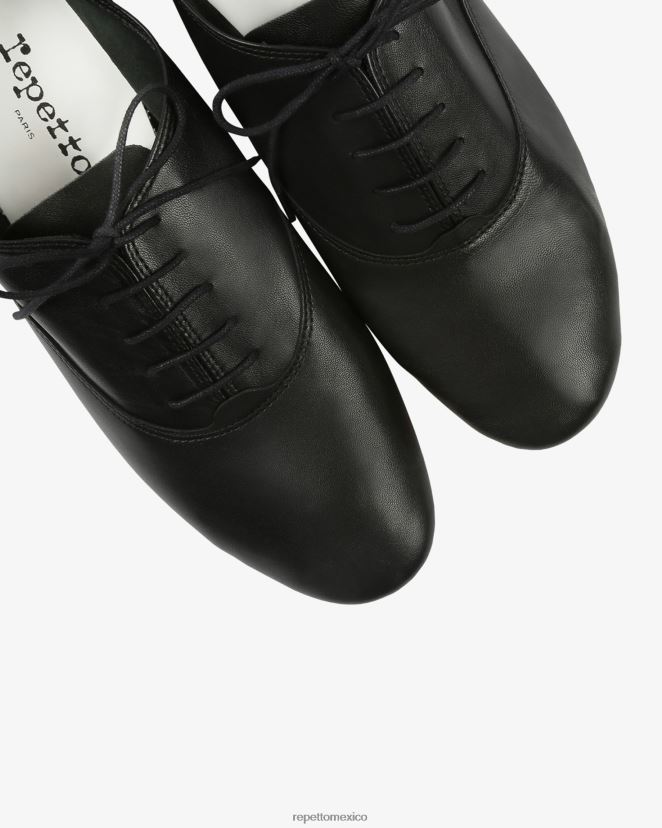Repetto hombres zapatos oxford zizi negro calzado H2NF2L648