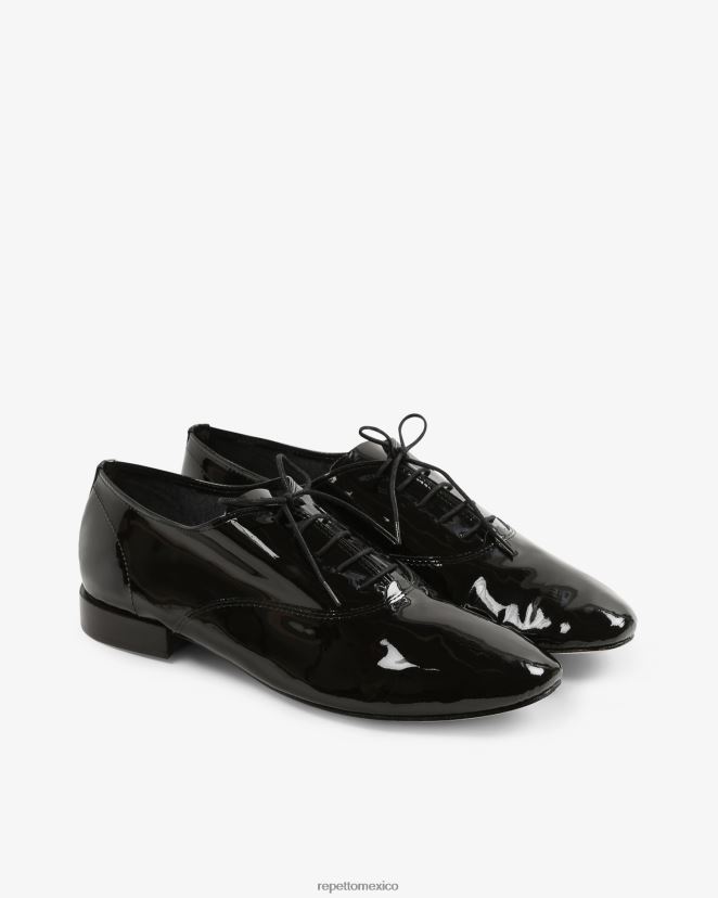 Repetto hombres zapatos oxford zizi negro calzado H2NF2L657