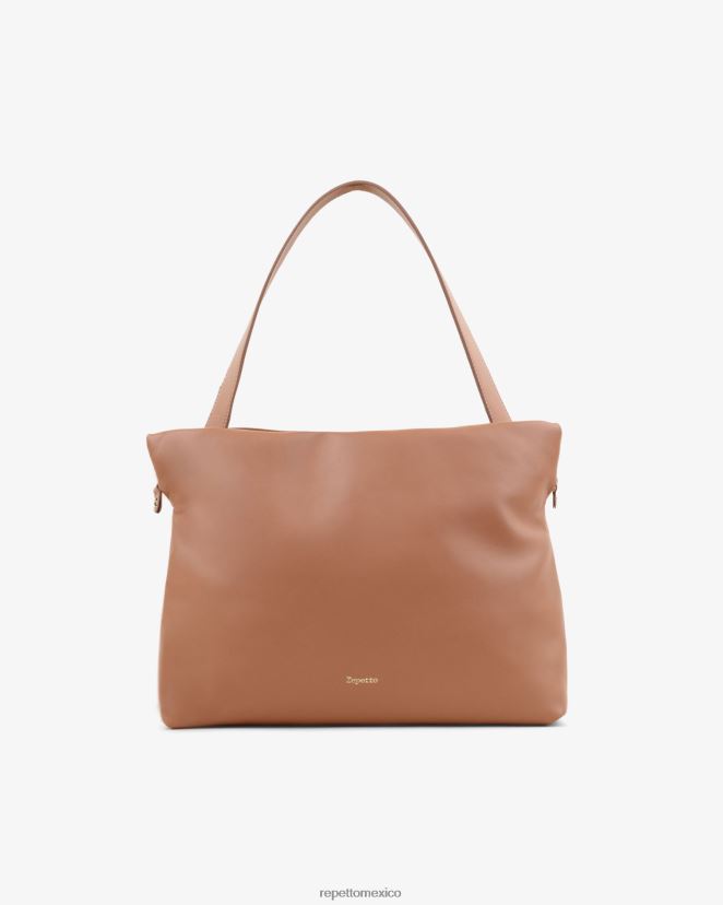 Repetto mujer bolsa de penacho clavel desnudo accesorios H2NF2L286