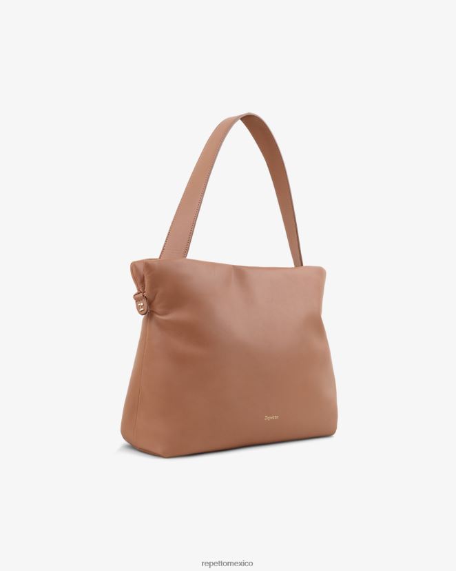 Repetto mujer bolsa de penacho clavel desnudo accesorios H2NF2L286