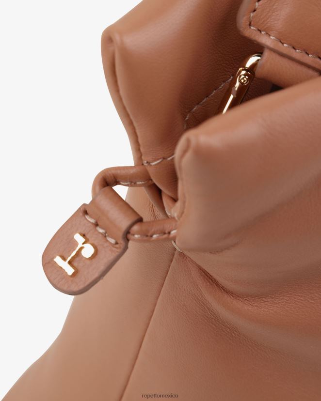 Repetto mujer bolsa de penacho clavel desnudo accesorios H2NF2L286