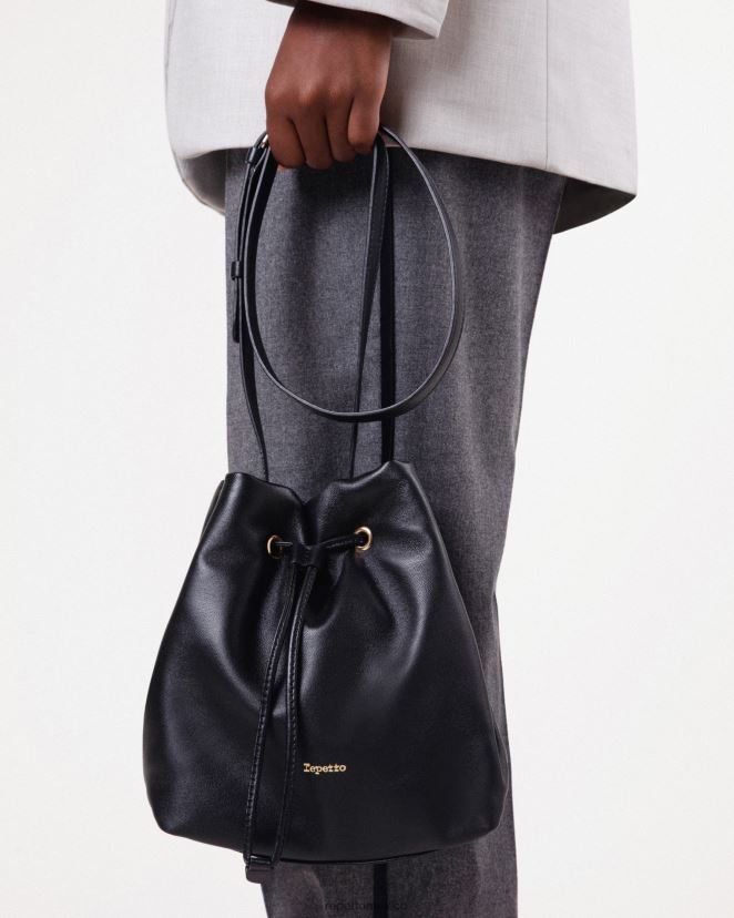 Repetto mujer bolsa tierna negro accesorios H2NF2L283