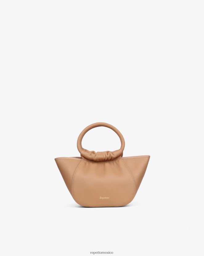 Repetto mujer bolso alicia clavel desnudo accesorios H2NF2L269