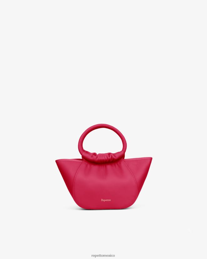 Repetto mujer bolso alicia rosa frambuesa accesorios H2NF2L270