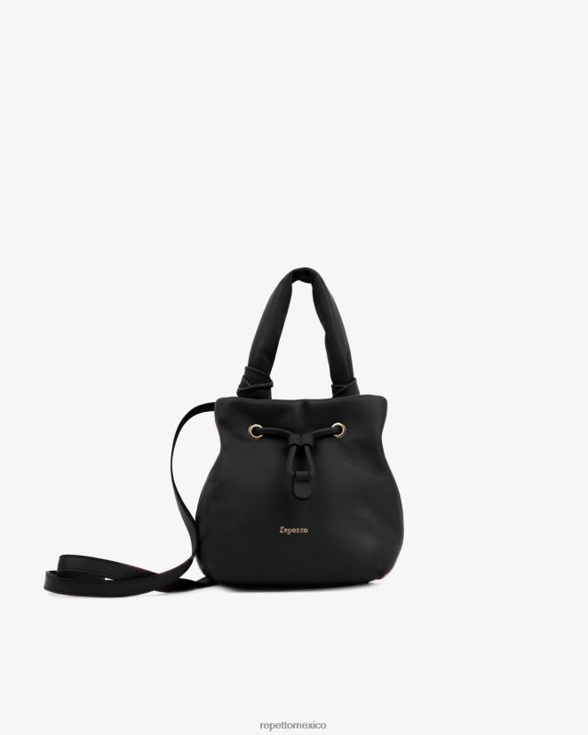 Repetto mujer bolso tendresse petite negro accesorios H2NF2L282