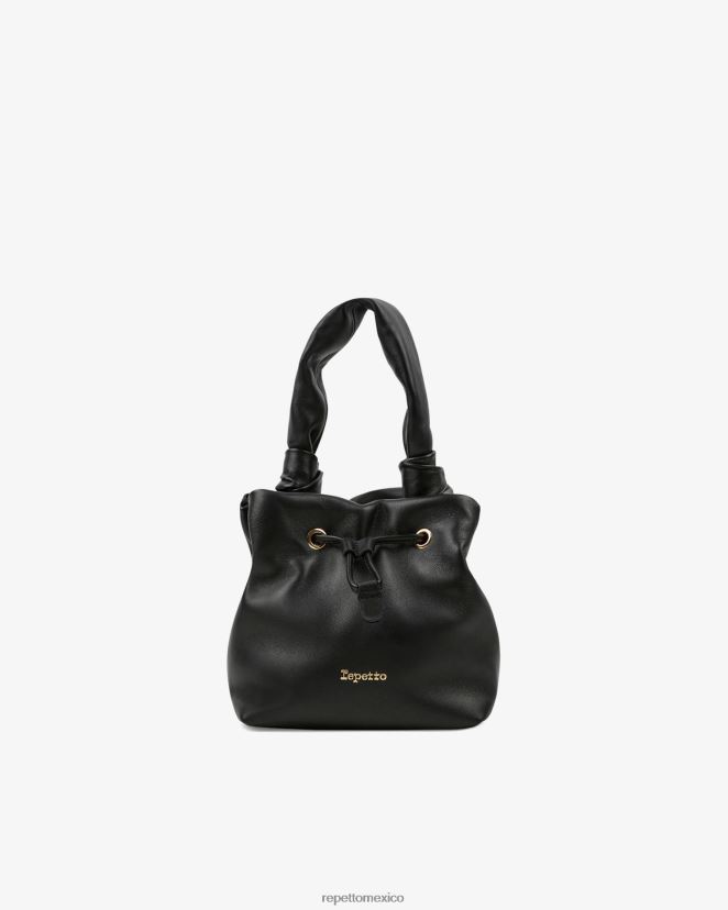 Repetto mujer bolso tendresse petite negro accesorios H2NF2L282