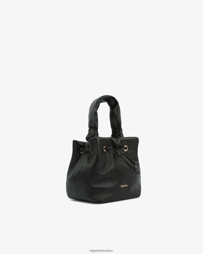 Repetto mujer bolso tendresse petite negro accesorios H2NF2L282
