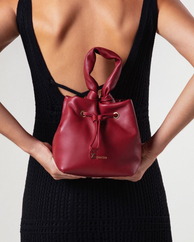 Repetto mujer bolso tendresse petite ópera roja accesorios H2NF2L281