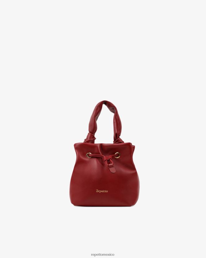 Repetto mujer bolso tendresse petite ópera roja accesorios H2NF2L281
