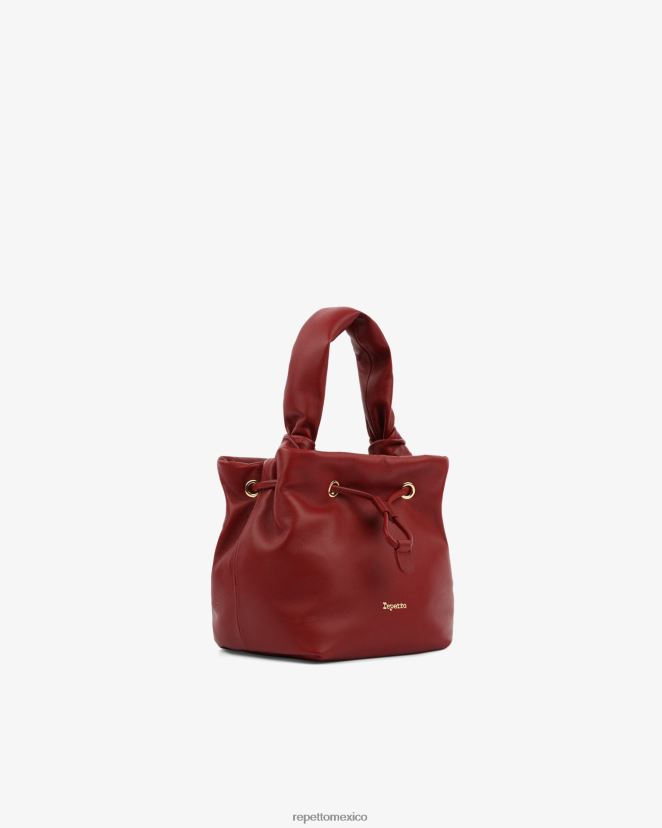 Repetto mujer bolso tendresse petite ópera roja accesorios H2NF2L281