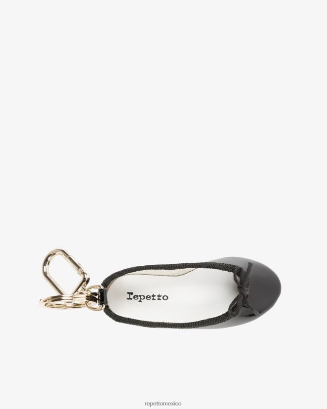 Repetto mujer llavero cendrillon negro calzado H2NF2L289