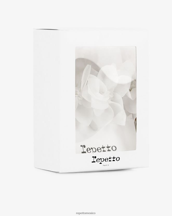 Repetto mujer flor elastica blanco accesorios H2NF2L632
