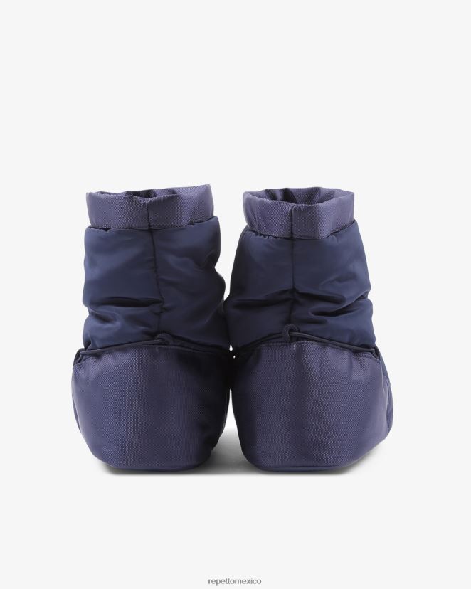 Repetto mujer botas de calentamiento Azul marino calzado H2NF2L520