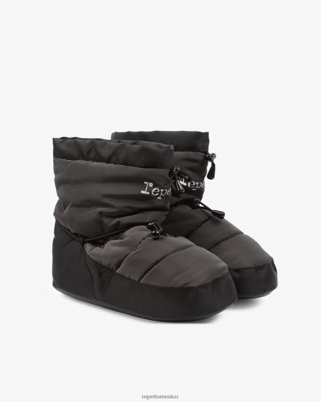 Repetto mujer botas de calentamiento gris calzado H2NF2L522