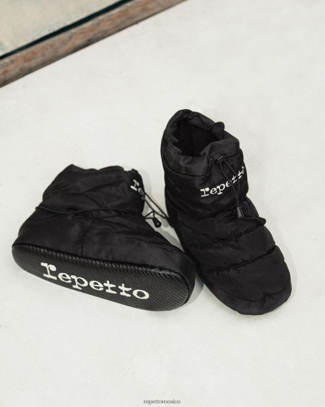 Repetto mujer botas de calentamiento negro calzado H2NF2L519