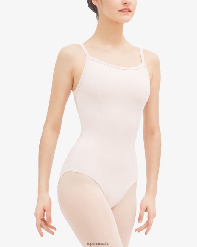 Repetto mujer leotardo con encaje en la espalda rosa pétalo ropa H2NF2L439