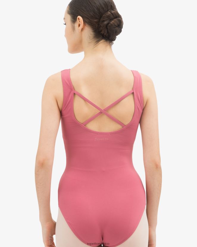 Repetto mujer leotardo con tirantes grandes frambuesa ropa H2NF2L447