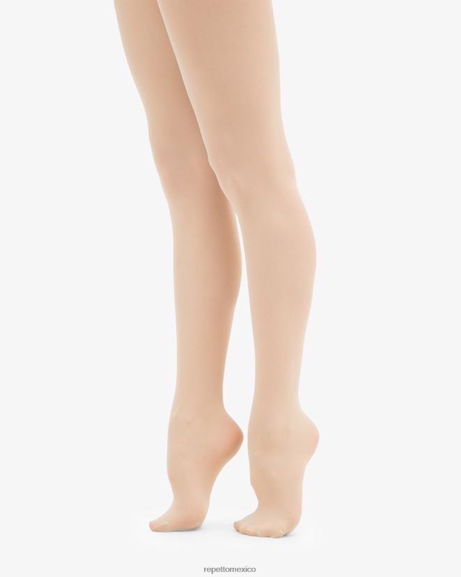 Repetto mujer medias de baile con pies piel ropa H2NF2L612