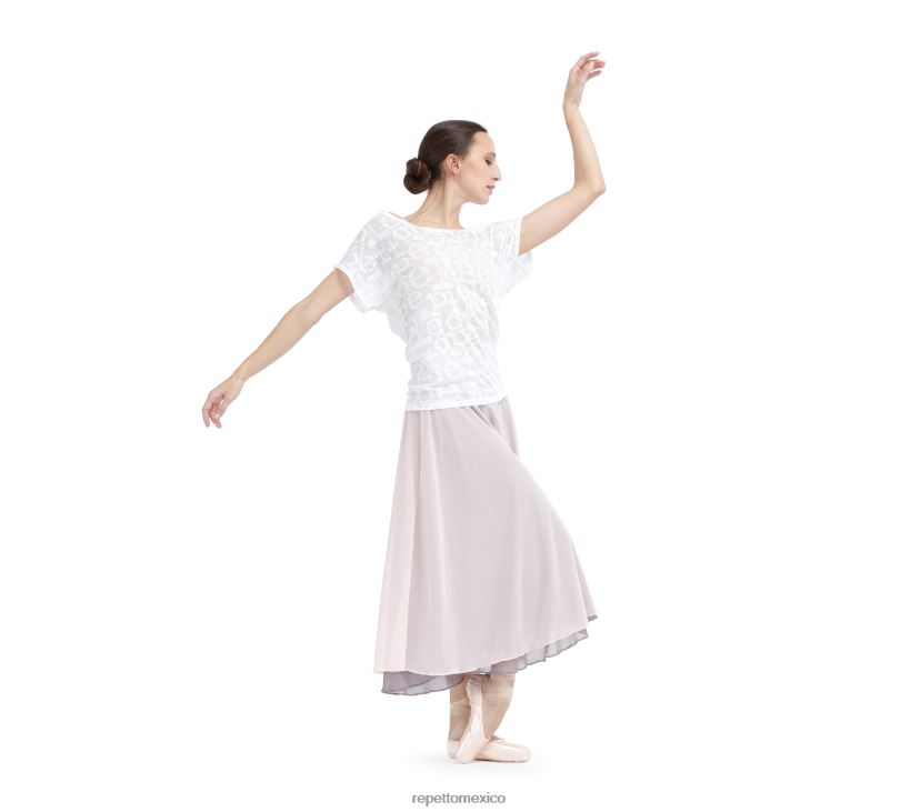 Repetto mujer camiseta transparente moda ropa H2NF2L550