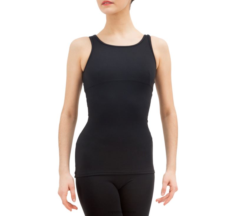 Repetto mujer top largo sin mangas moda ropa H2NF2L549 Repetto mujer top largo sin mangas moda ropa H2NF2L549