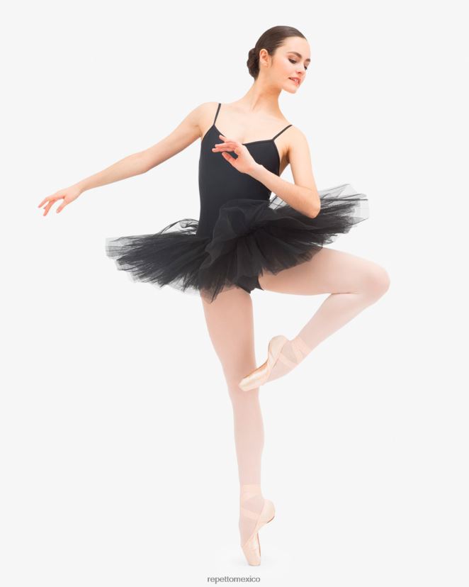 Repetto mujer meseta de tutú negro ropa H2NF2L490