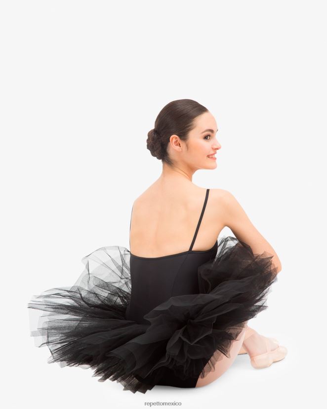 Repetto mujer meseta de tutú negro ropa H2NF2L490