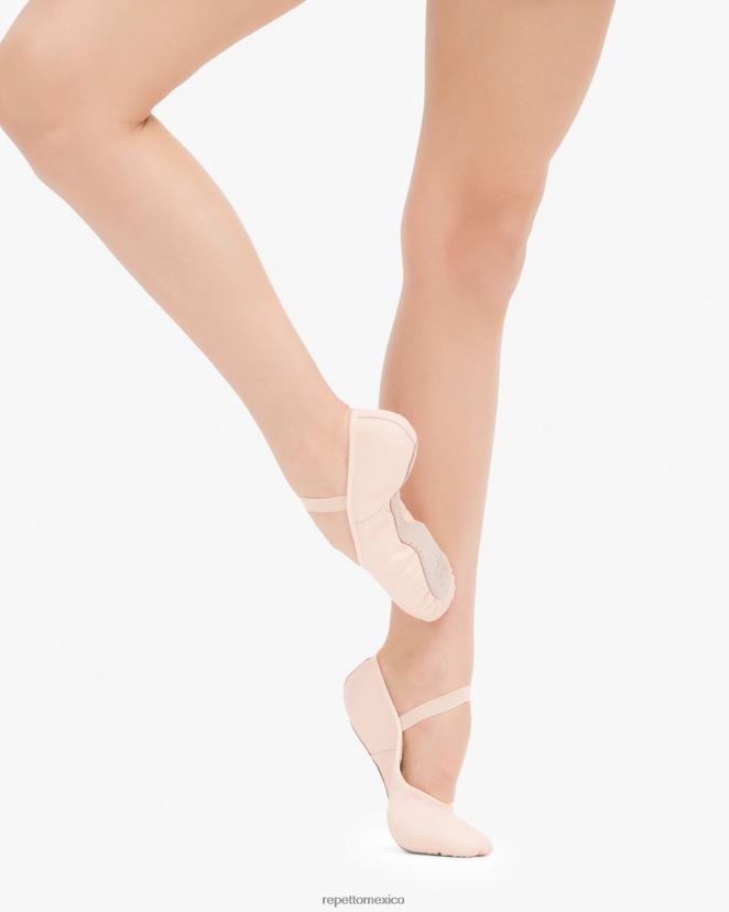 Repetto mujer zapatillas de ballet suaves con suela completa rosa pétalo calzado H2NF2L588