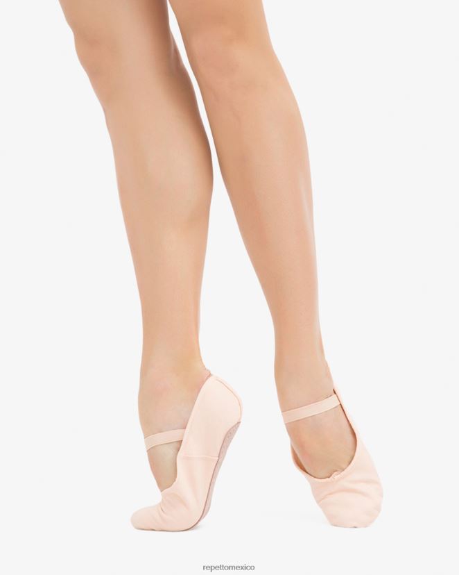 Repetto mujer zapatillas de ballet suaves con suela completa rosa pétalo calzado H2NF2L589