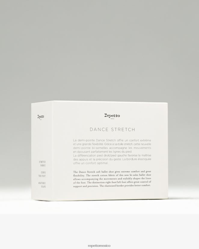 Repetto mujer zapato de ballet elástico de baile desnudo calzado H2NF2L608