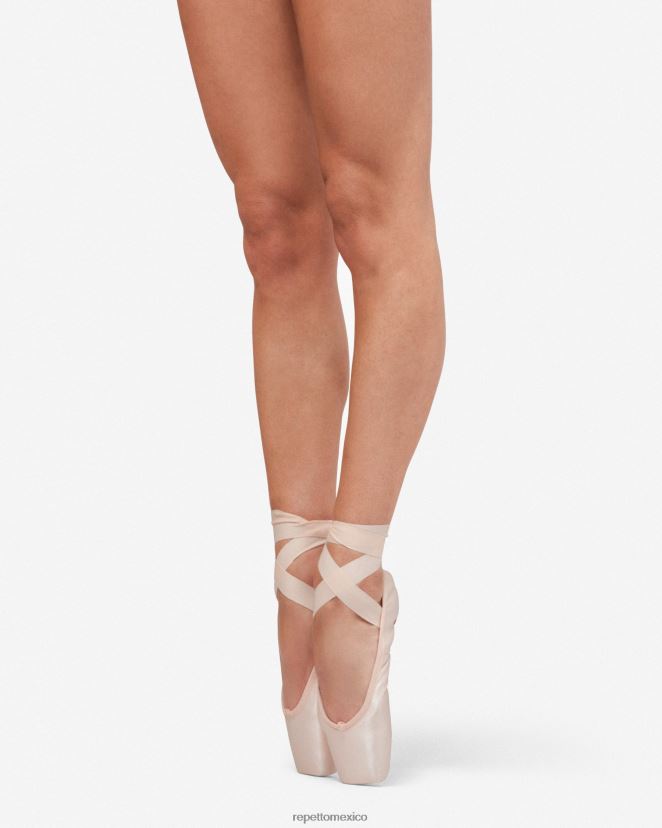 Repetto mujer Zapatos de punta Anna - suela blanda de caja mediana rosa calzado H2NF2L560