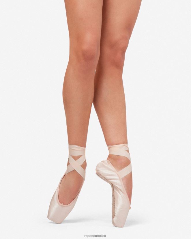 Repetto mujer Zapatos de punta Anna - suela blanda de caja mediana rosa calzado H2NF2L560