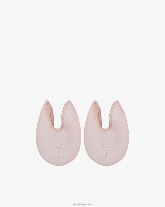 Repetto mujer almohadillas de silicona para los dedos rosa pétalo calzado H2NF2L586