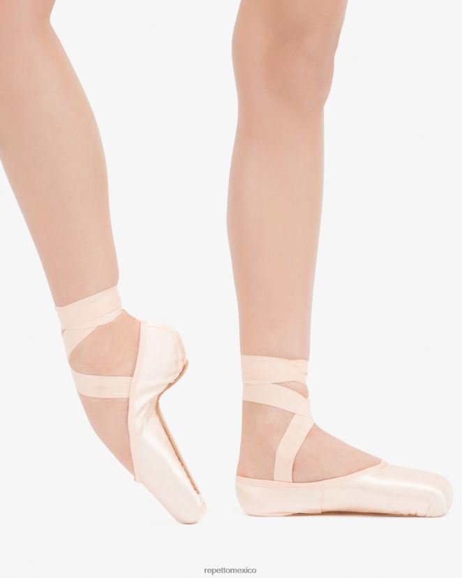 Repetto mujer zapatillas de punta alicia - caja grande suela mediana melón salmón calzado H2NF2L568