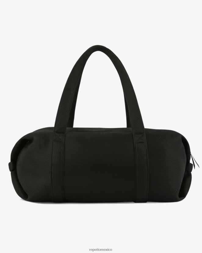 Repetto mujer bolsa de lona de malla talla l negro accesorios H2NF2L419