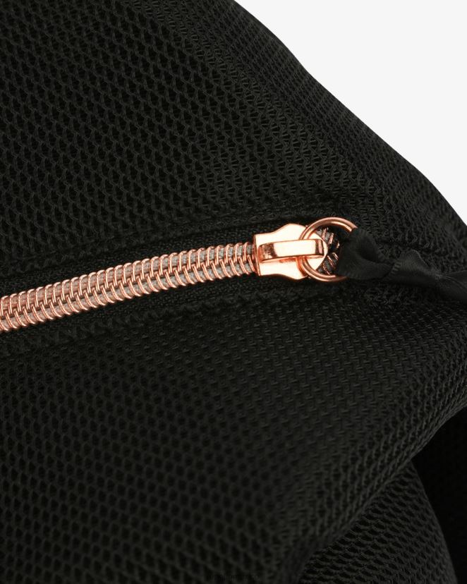 Repetto mujer bolsa de lona de malla talla m negro accesorios H2NF2L409