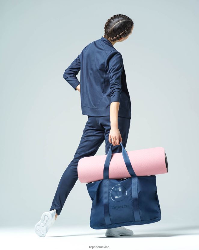 Repetto mujer estera de yoga esencial gris y rosa accesorios H2NF2L398