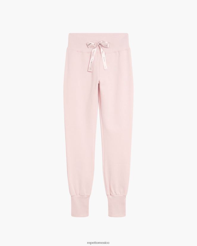 Repetto mujer pantalones para correr rosa icónico ropa H2NF2L378