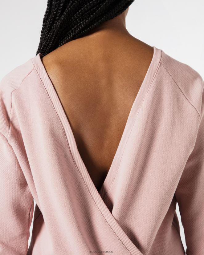 Repetto mujer sudadera cruzada meñique ropa H2NF2L360