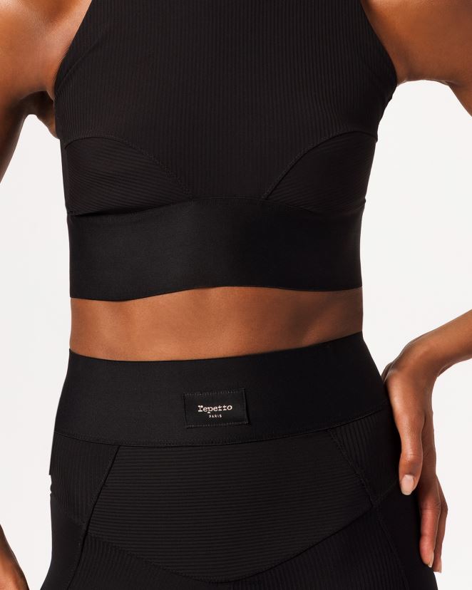 Repetto mujer leggings intensos negro ropa H2NF2L297