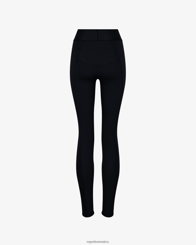 Repetto mujer leggings intensos negro ropa H2NF2L297