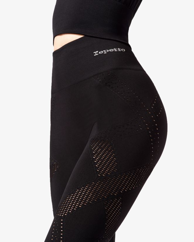 Repetto mujer leggings sin costuras negro ropa H2NF2L308 Repetto mujer leggings sin costuras negro ropa H2NF2L308