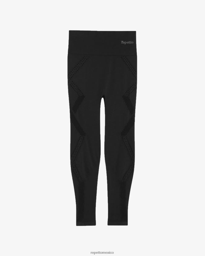 Repetto mujer leggings sin costuras negro ropa H2NF2L308