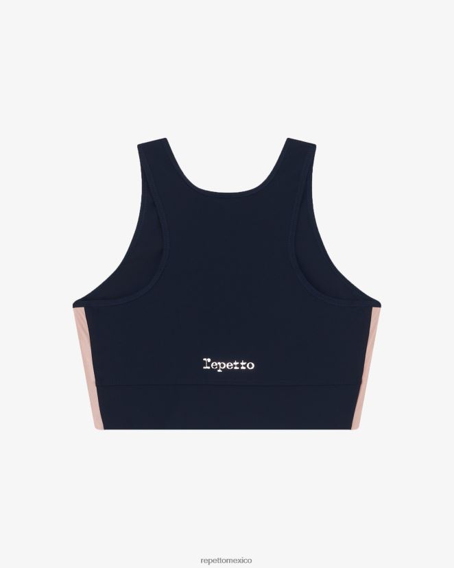Repetto mujer sostén de expresión azul medianoche ropa H2NF2L309