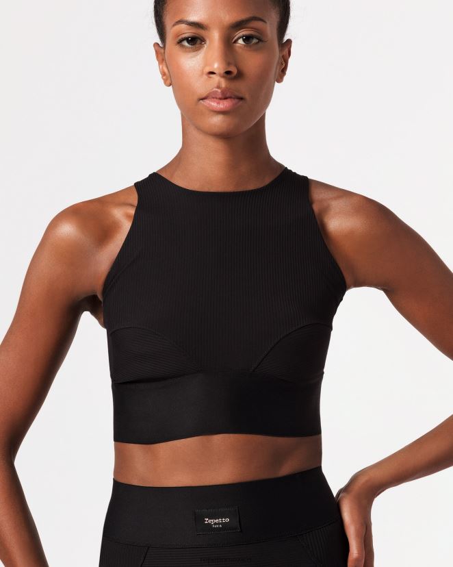 Repetto mujer sujetador intenso negro ropa H2NF2L296
